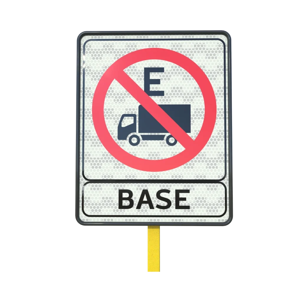 Letrero No Estacionarse
