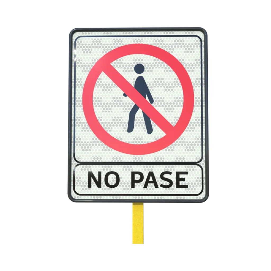 Prohibido el Paso solo Personal Autorizado