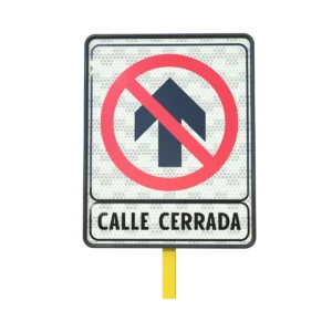 Señal de Calle Cerrada