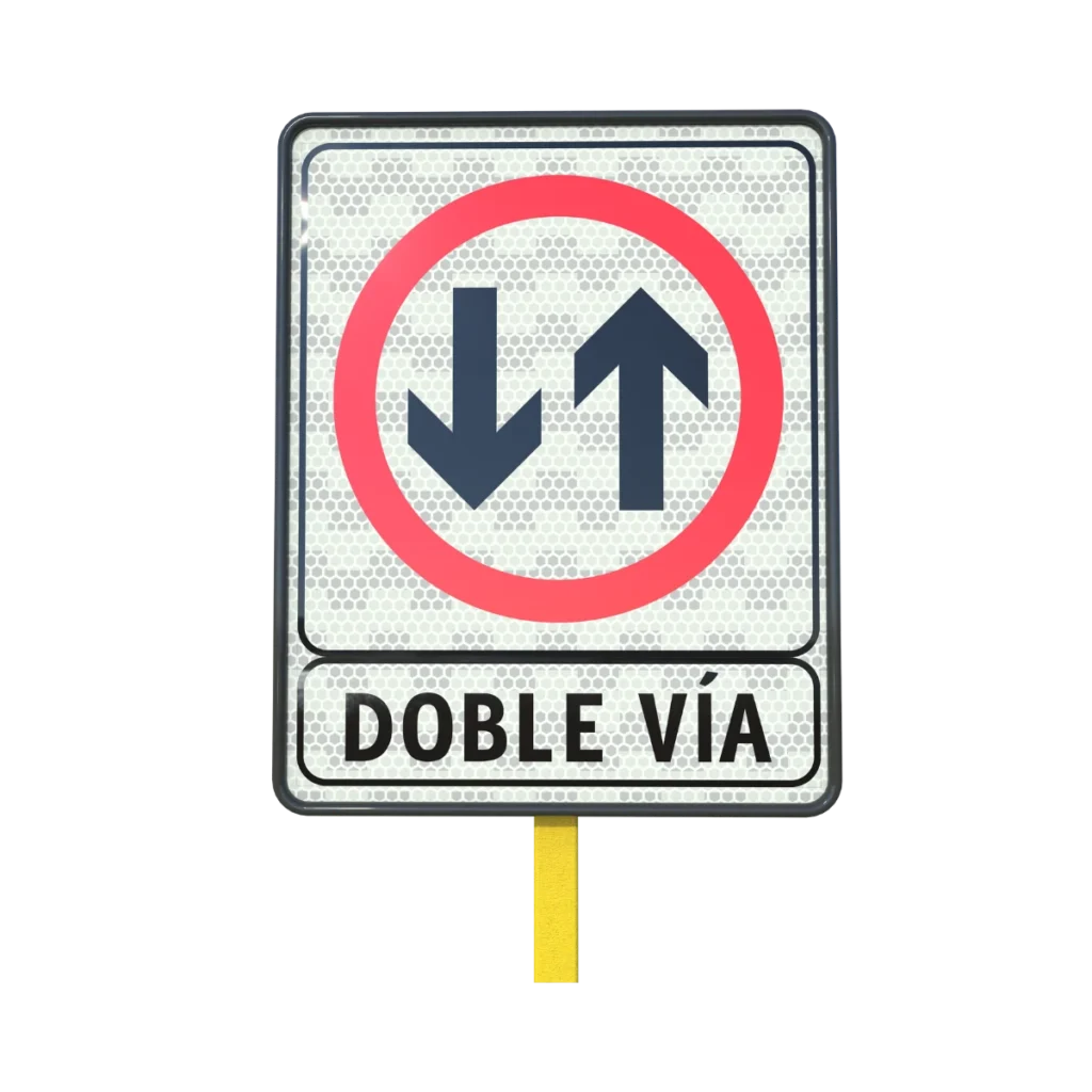 Señal de Doble Circulación SR-14