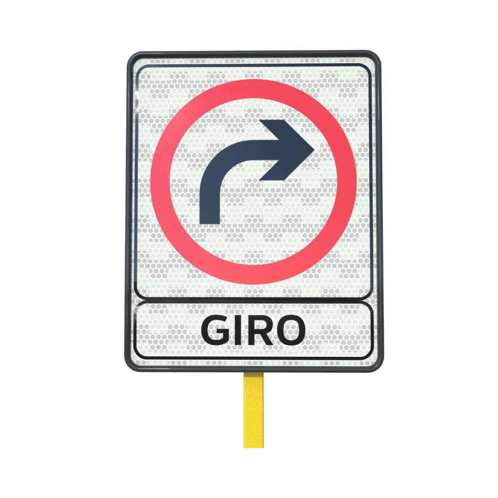 Señal de Giro a la Derecha