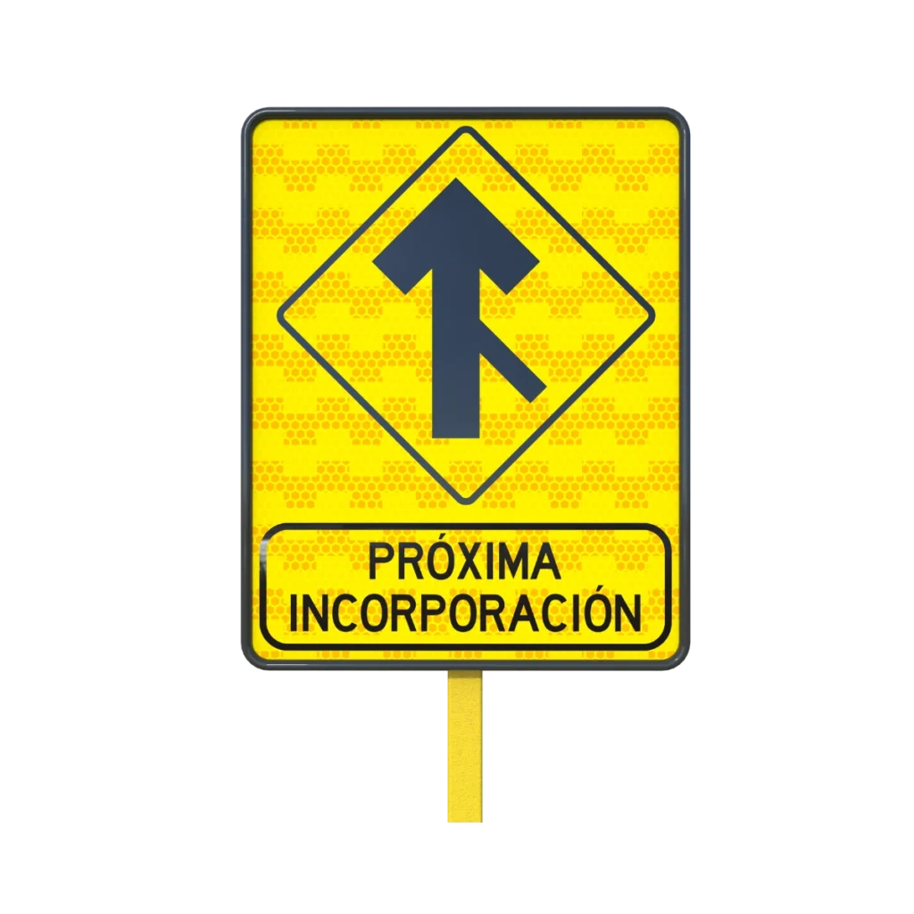 Señal de Incorporación del Tránsito SP-17