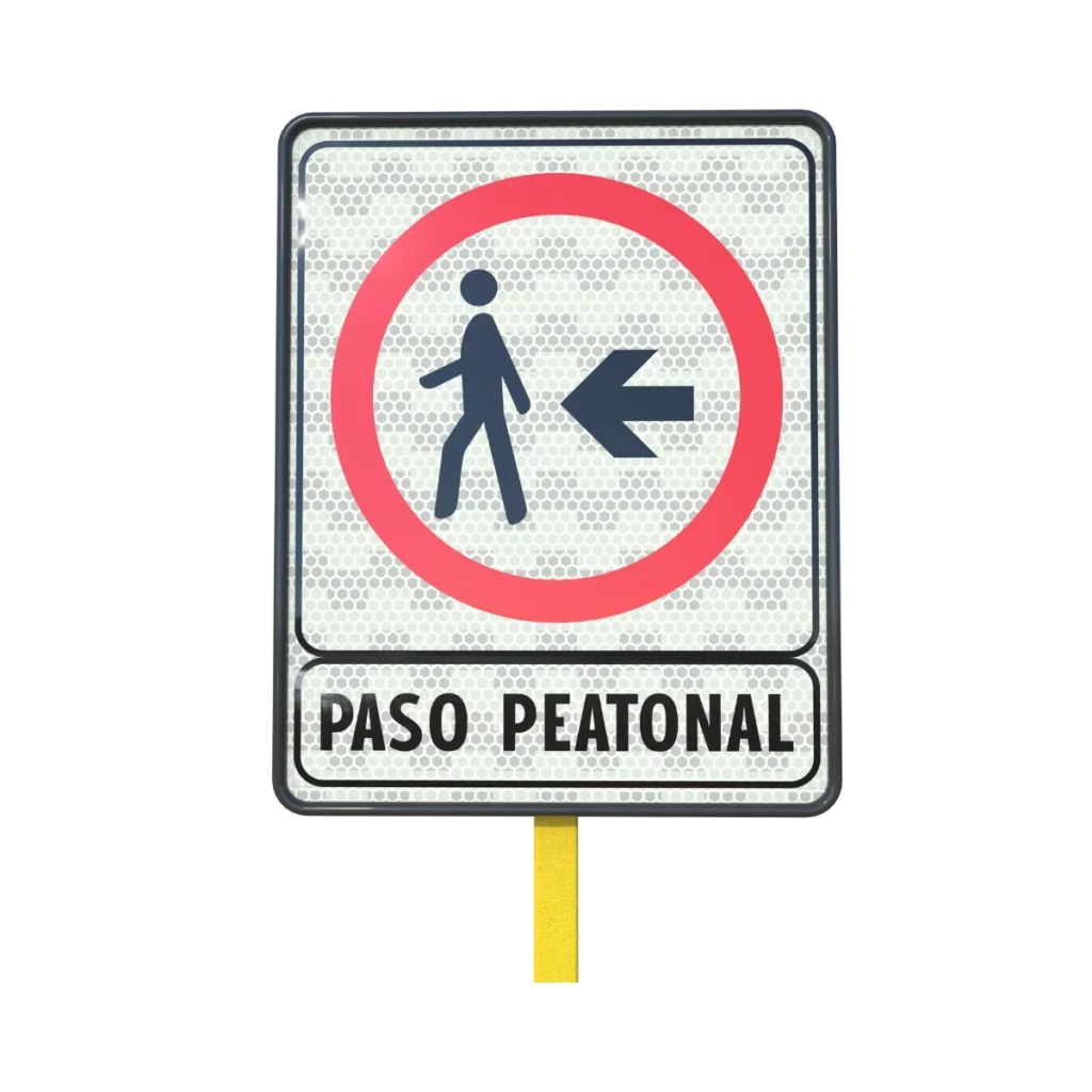 Señal de Paso Peatonal