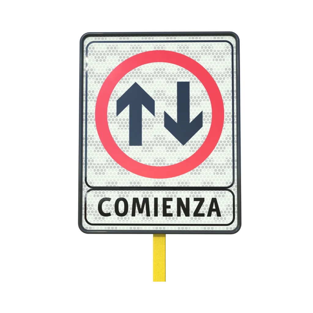 Señal de Tránsito Doble Sentido