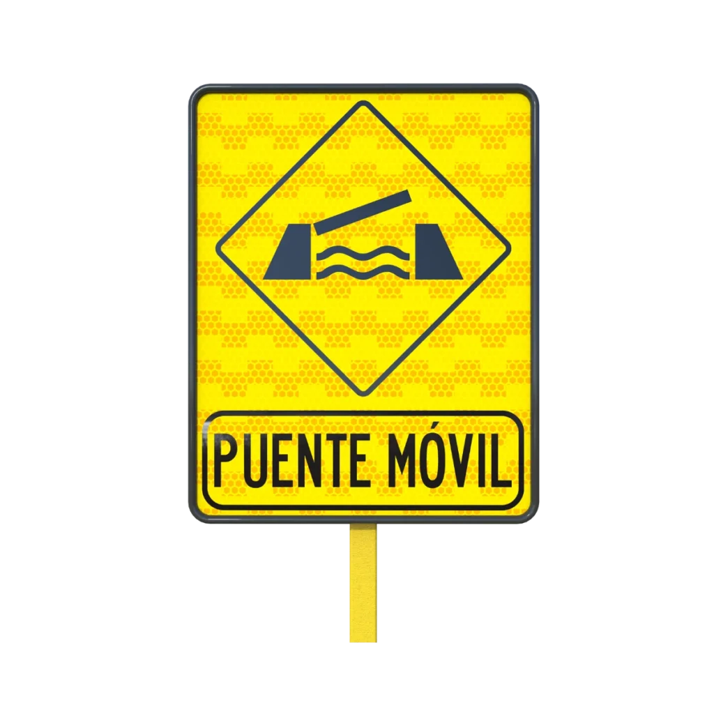 Señal de Tránsito Puente Móvil