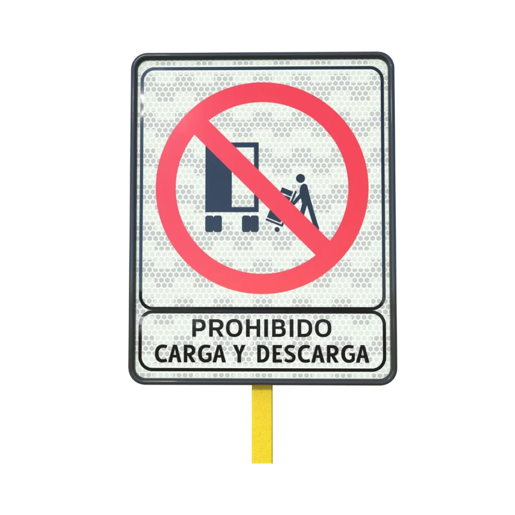 Señalamiento de Carga y Descarga