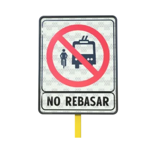 Señalamiento No Rebasar