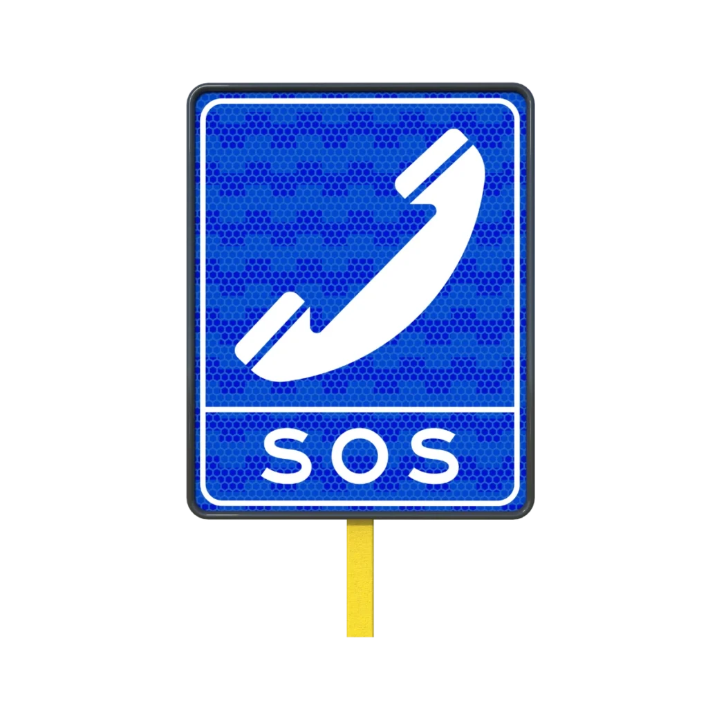 Señalamiento Vial de Servicio Telefónico