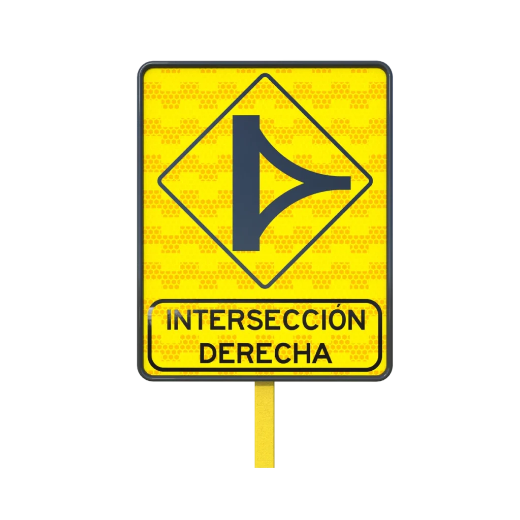 Señales de Tránsito Intersección