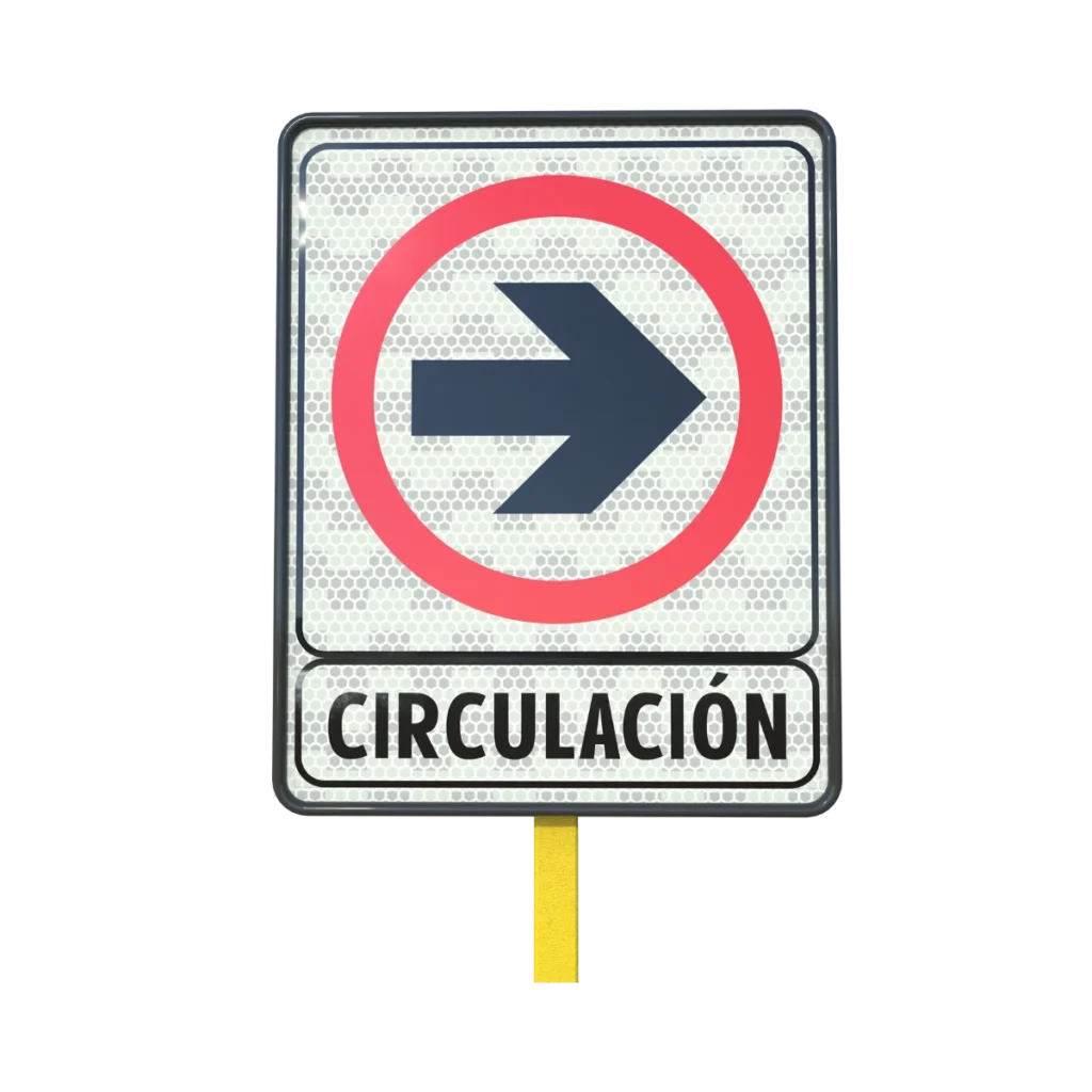 Sentido de Circulación (Derecha)